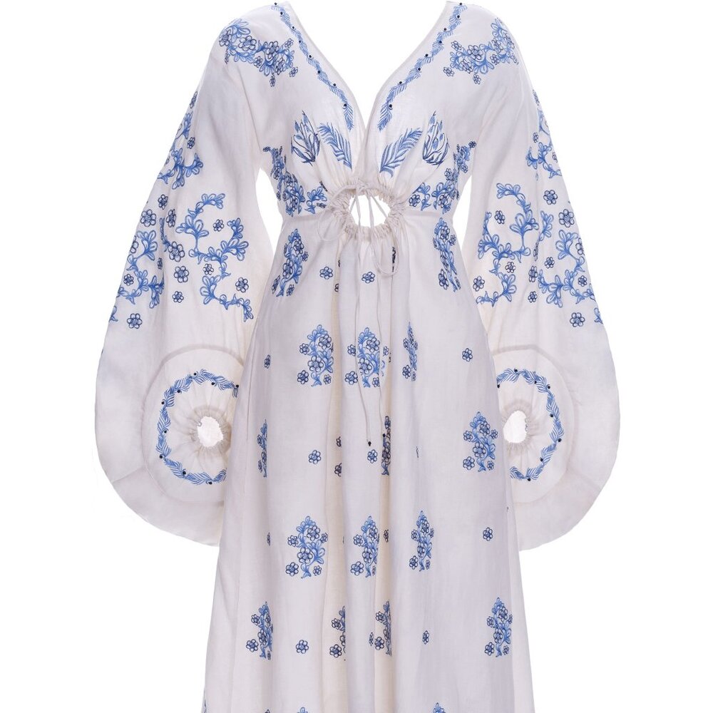 AGUA BY AGUA BENDITA  Francisca Tinaja Maxi Dress